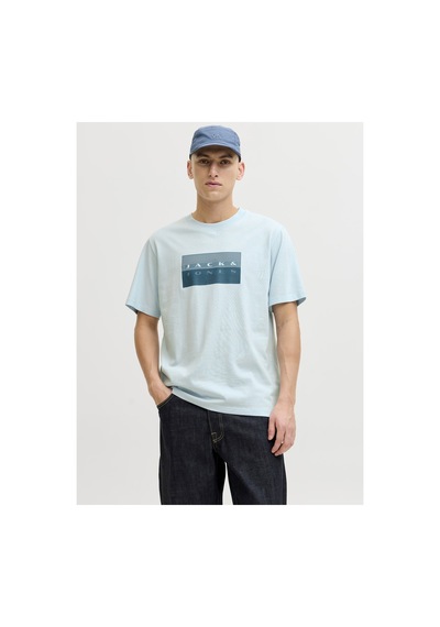 Jack & Jones Jcofusıon Dots Prınt Tişört 12289863 Mavi