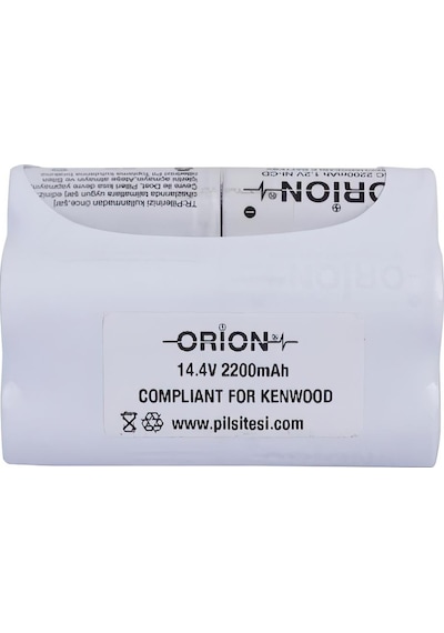 Kenwood Hv190 Uyumlu Orıon 14.4V2200 mAh Şarjlı Süpürge Pili (466236781)