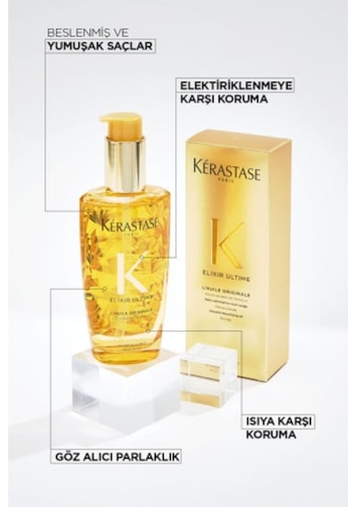 Kerastase Elixir Ultime L'huile Originale Saç Bakım Yağı 100 ML