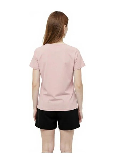 Lumberjack Wl Wb C Neck 11ct122 5fx Kadın Açık Pembe Kısa Kol T-shirt