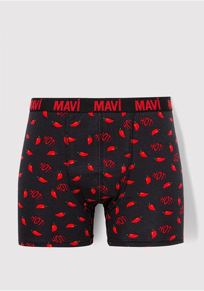 Mavi - Siyah Boxer 0911631-900