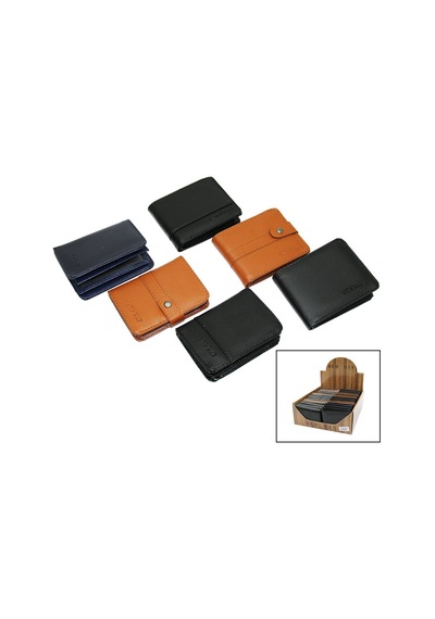 Tuğraçelik Mkm Man Design Suni Deri Cüzdan 02-90-65 - 30'li Paket Diğer
