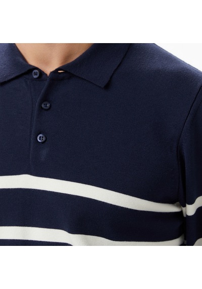 Nautica Erkek Lacivert Regular Fit Kazak Çizgili S57231t Lacivert