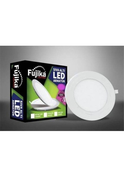 3w Sıva Altı Yuvarlak Panel Led Armatür Beyaz
