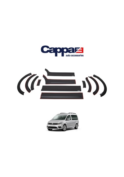 Cappafe Vw Caddy Dodik Seti U.ş. 12 Prç (çift Sürgülü) 2015-2020 N11.789