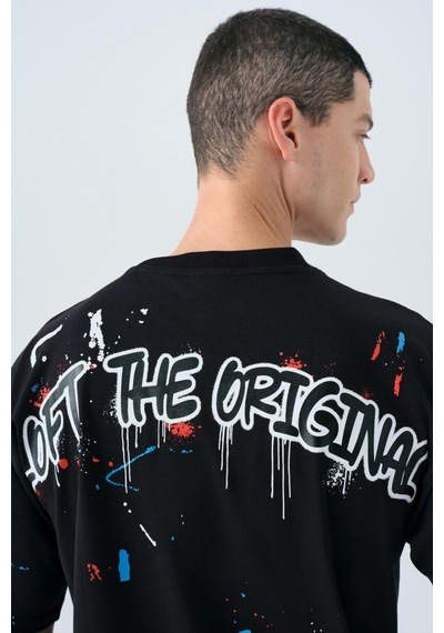 Loft Lf2040124 Erkek Kısa Kollu T-shirt Siyah