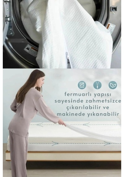Premium,yatak Pedi & Şiltesi Fermuarlı Yatak Kılıfı