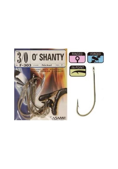 Sasame F-303 O Shanty Serisi Olta Iğnesi (488952691)