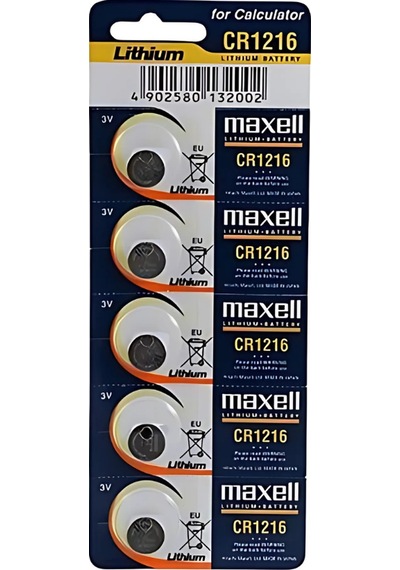 Maxell Cr1216 Pil 5li Blister