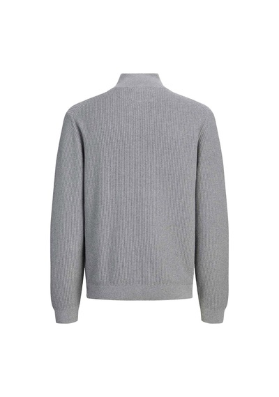 Jack & Jones Jprblaconnor Knıt Half Zıp Kahverengi