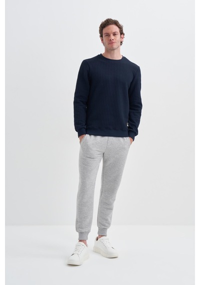 Cazador 51960 Erkek Bisiklet Yaka Sweatshirt Laci