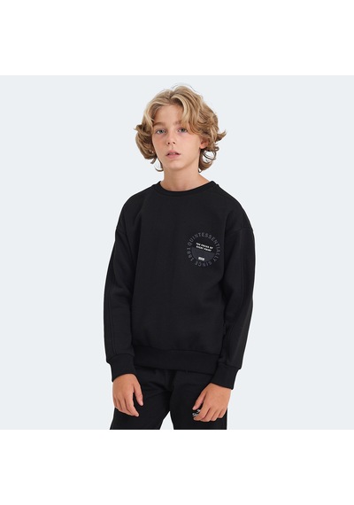 Slazenger LONE Çocuk  Siyah Sweatshirt