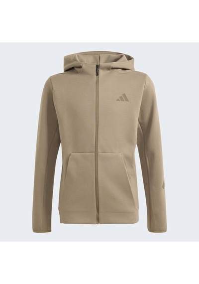 Adidas Kr6640 J Z.n.e. Fz Hd Çocuk Eşofman Üstü Bej