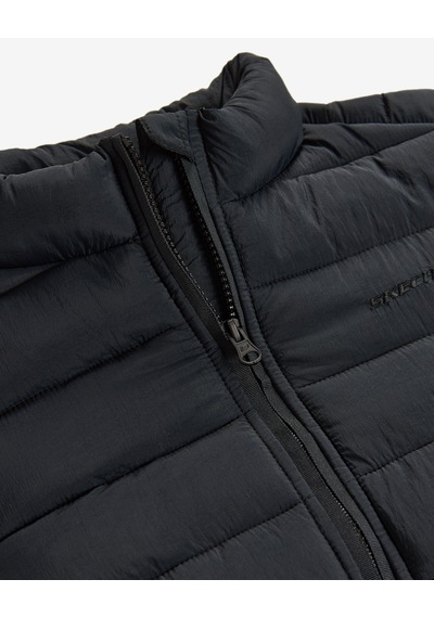 Skechers W Padded Pocket Light Jacket Kadın Siyah S2620196-3817