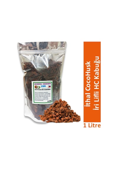 Cocohusk - Orkidelere Özel Lifli Hindistan Cevizi Kabuğu 1 Litre 1000