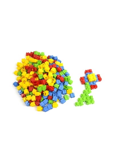 Tik-tak Yapı Seti Birbirine Geçen Renkli Parçalar 500 Parça 3+ Lego Oyuncak