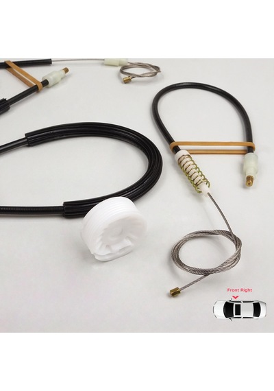 Ön Sağ Cam Kriko Tamir Seti Bmw 5 Serisi E60 E61 2003-2010 İçin Standart