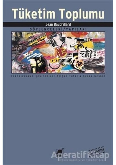 Tüketim Toplumu - Jean Baudrillard - Ayrıntı  Yayınları