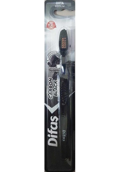 Difaş Carbon Black Diş Fırçası Siyah