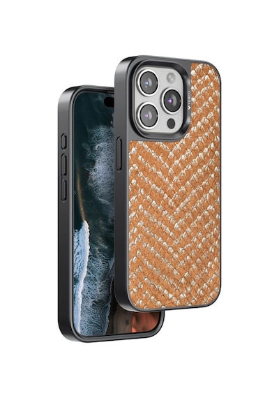 Venco Apple iPhone Uyumlu 14 Pro Viper Kapak - Kahverengi İtdark17613