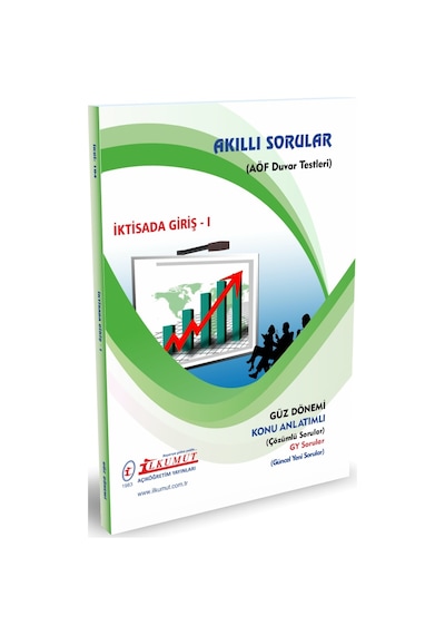 İlkumut Yayınları - İktisada Giriş - 1 - Konu Anlatımlı - Çözümlü Sorular