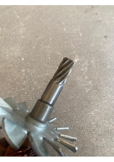 Hitachi Cj60, Cj60v Dekupaj Makinası İçin Endüvi Rotor Kollektör 360126e