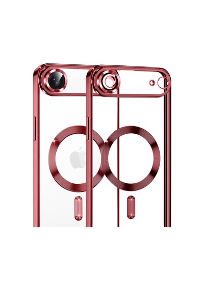 Apple İphone Uyumlu 17 Air Kross Magneticsafe Kapak - Kırmızı Renk