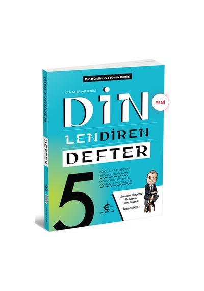 5. Sınıf Eker Test Dinlendiren Defter Güncel Müfredat