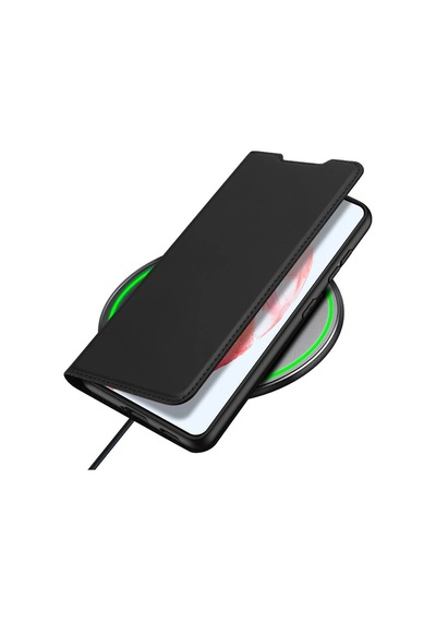Dux Ducis Sm Galaxy S21 Kılıf Kapaklı Flip Cover Kılıf Skinpro Series- 5775 Renk: Siyah