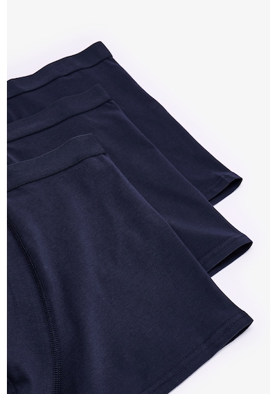 Penti Erkek Pamukl Basic Mavi 3'lü Boxer Külot
