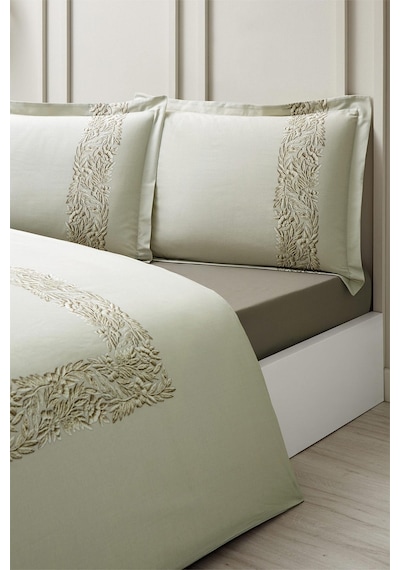 Vivaces King Size Nevresim Takımı Bej