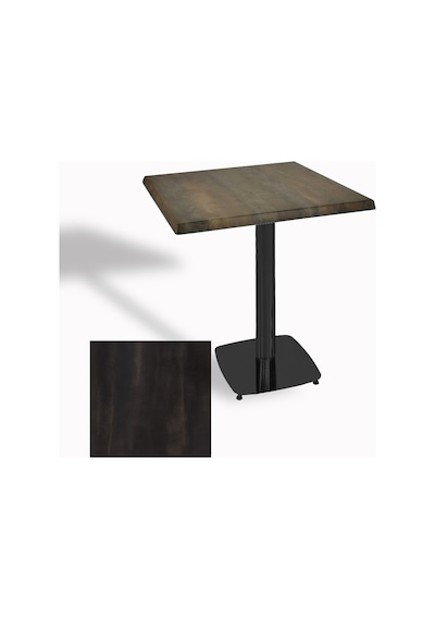 Tokyo Kare Masa Esb 80x80 Cm - Werzalit, Wermodin Ve Allzalit Tabla - Rocked Çok Renkli