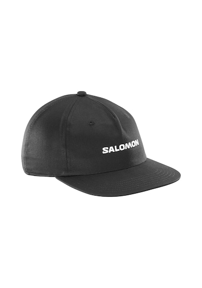 Salomon Salomon Logo Flat Cap Unisex Siyah Şapka 27180 Siyah