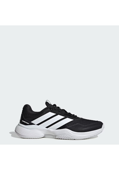 Adidas Gamecourt 3 All Court Erkek Tenis Ayakkabısı Siyah/beyaz