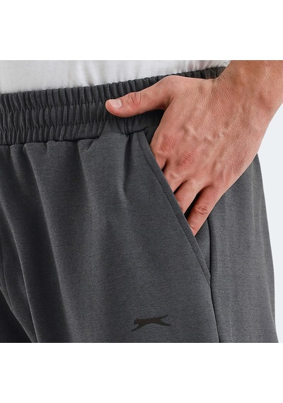 Slazenger VALERIE Erkek Cepli Koyu Gri Eşofman Altı