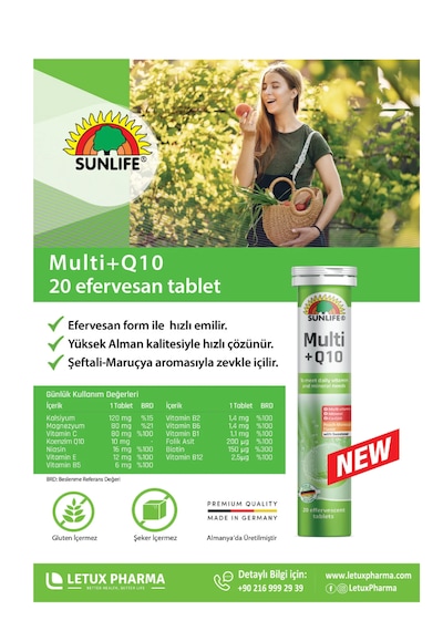 Sunlife Multi +q10 Multivitamin 20 Tablet