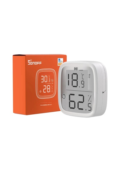 Sonoff Snzb-02d Akıllı Ev İçin Zigbee Sıcaklık Ve Nem Sensörü, Ses Kontrollü