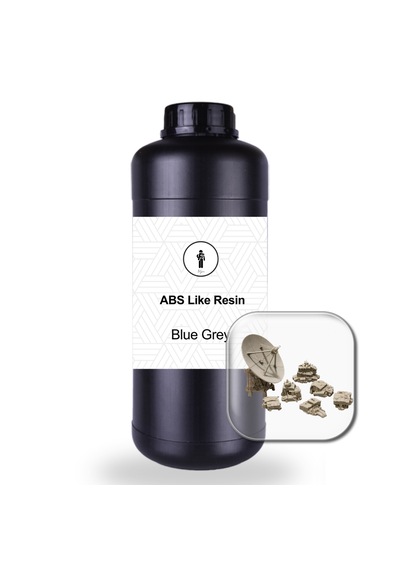 Birfigurum Abs-x Reçine - 1 Kg Mavi & Gri
