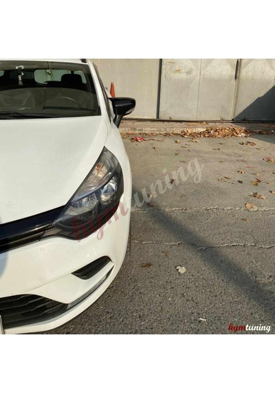 Renault Clio 4 Yarasa Ayna Kapağı Parlak  Siyah