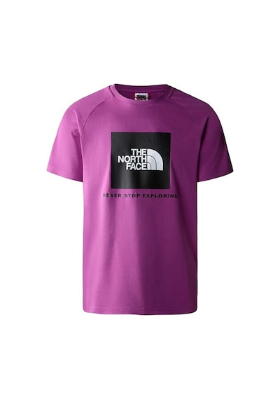 The North Face M Raglan Redbox - Eu Erkek Tişört Nf0a3bqolv11 Mor