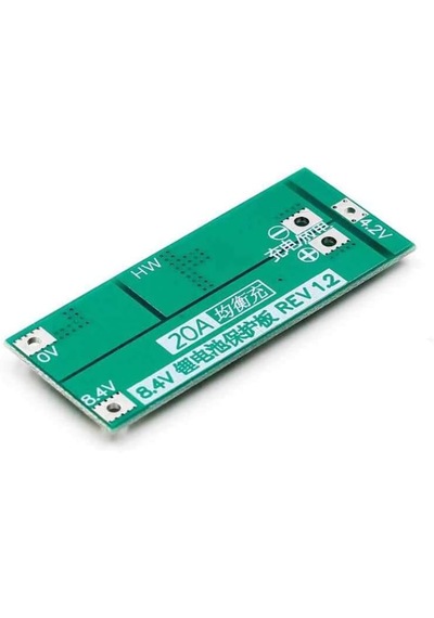 2s 20a Bms 8.4v 18650 Lityum Pil Şarj Koruma Devresi Balanslı