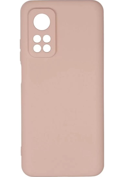 Newface Xiaomi Mi 10t Kılıf Nano İçi Kadife Silikon - Pudra
