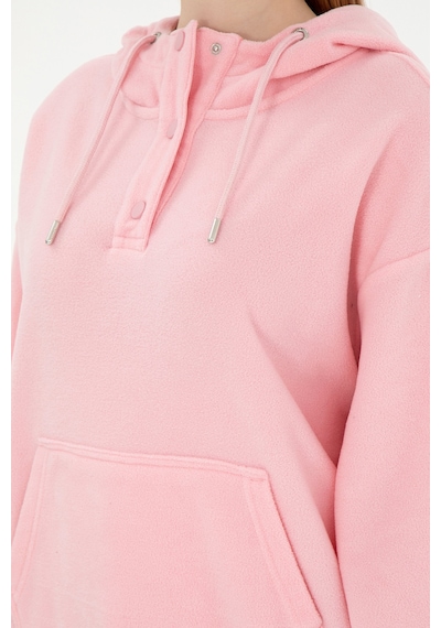U.s. Polo Assn. Kadın Pudra Sweatshirt 50291436-vr042 Pudra