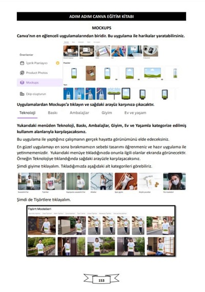 Adım Adım Uygulamalı Canva Eğitim Kitabı