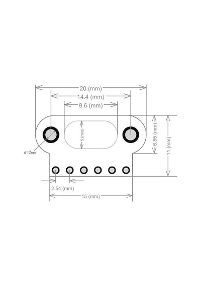 Vl6180x Tof050c I2c Lazer Mesafe Ve Ortam Işığı Sensörü Modülü