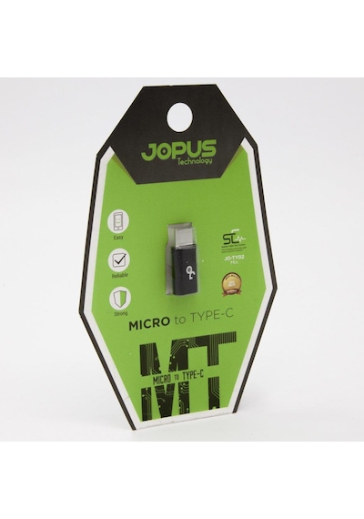 Jopus JO-TY02 Mix Universal Micro'dan Type C'ye Sarj  Çevirici Adaptör