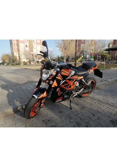 Ktm Duke Motor Sticker