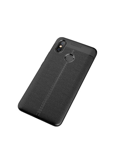 Xiaomi Mi Max 3 Kılıf Deri Tarzı Niss Silikon Case
