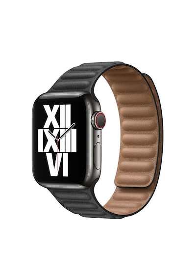 Watch 44mm Uyumlu Krd-34 Deri Mkst Kordon-siyah