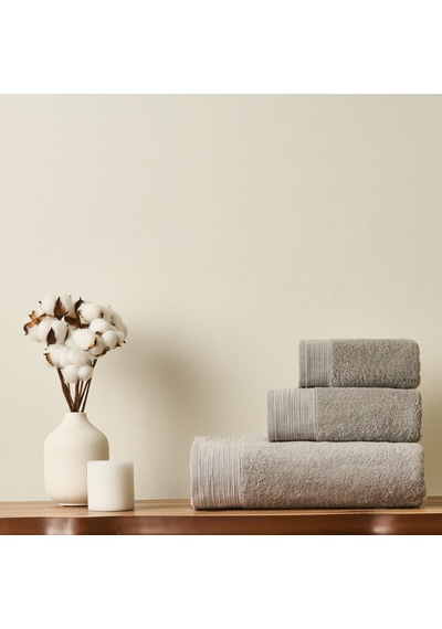 Soft Premium El Havlusu - Gri - 30x50 Cm Çok Renkli